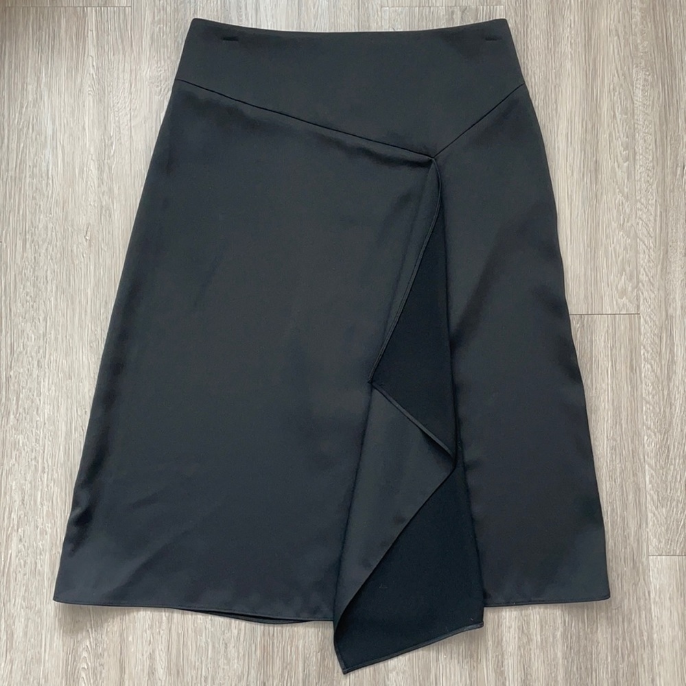 DKNY Asymmetrical Skirt Black Size 4